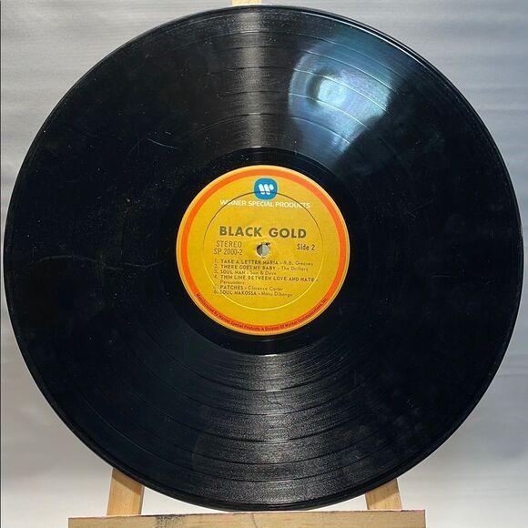 Black Gold Vinyl Record Set - Picture 5 of 10